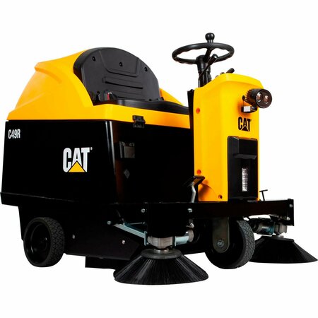 CAT C49R Auto Ride-On Sweeper, 49in Cleaning Path TS1300-CAT